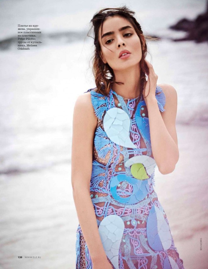 Sabrina Nait - Elle Russia Magazine (May 2015)