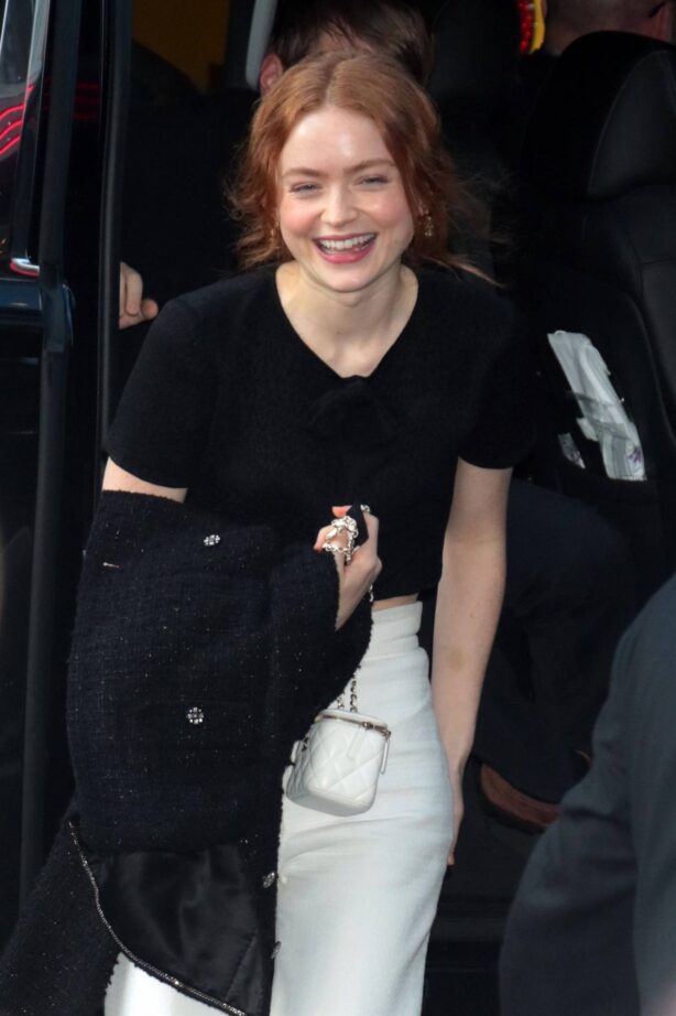 Sadie Sink - Arrives at at the 'All Too Well: The Short Film' Premiere in New York