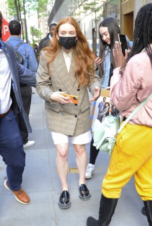 Sadie Sink - Arriving at the Today Show in New York