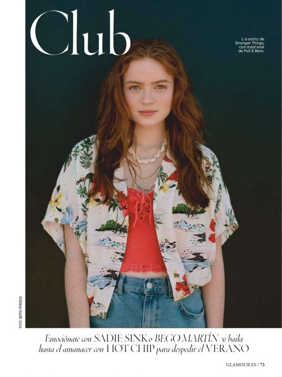 Sadie Sink - Glamour Espana Magazine (August 2019)