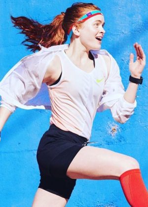 Sadie Sink - Nike React ad 2018
