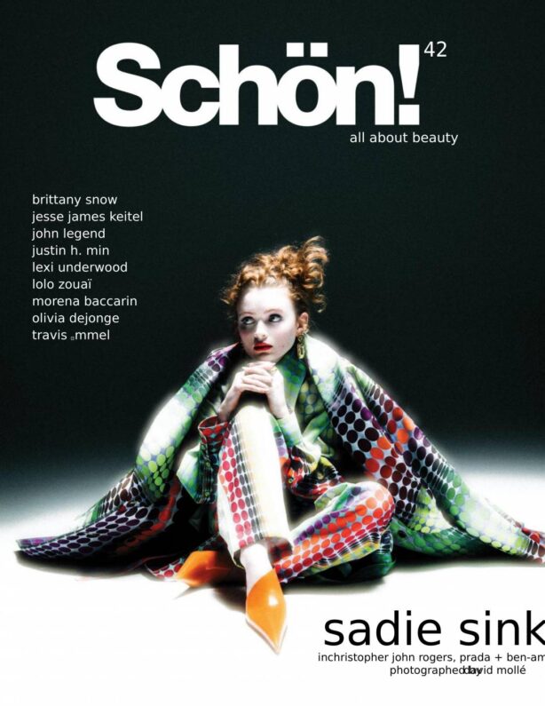 Sadie Sink - Schön Magazine 42 (April 2022)