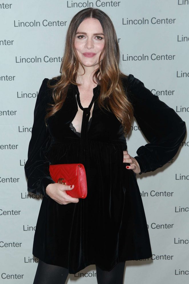 Saffron Burrows - Lincoln Center's Mostly Mozart Opening Night Gala in NY