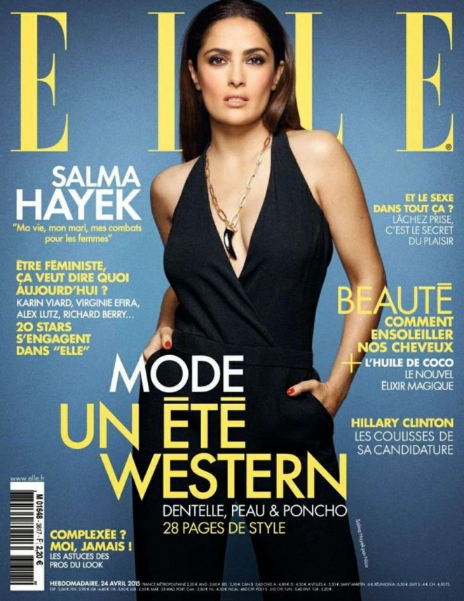 Salma Hayek - Elle France Magazine (April 2015)