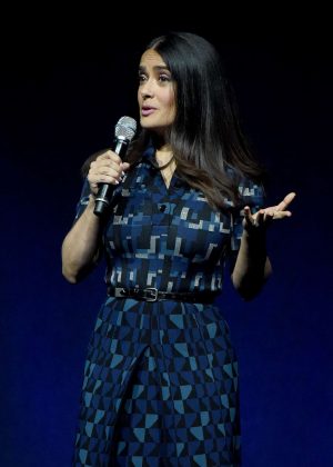 Salma Hayek - Lionsgate presentation at 2017 CinemaCon in Las Vegas