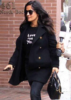 Salma Hayek - Out in Beverly Hills