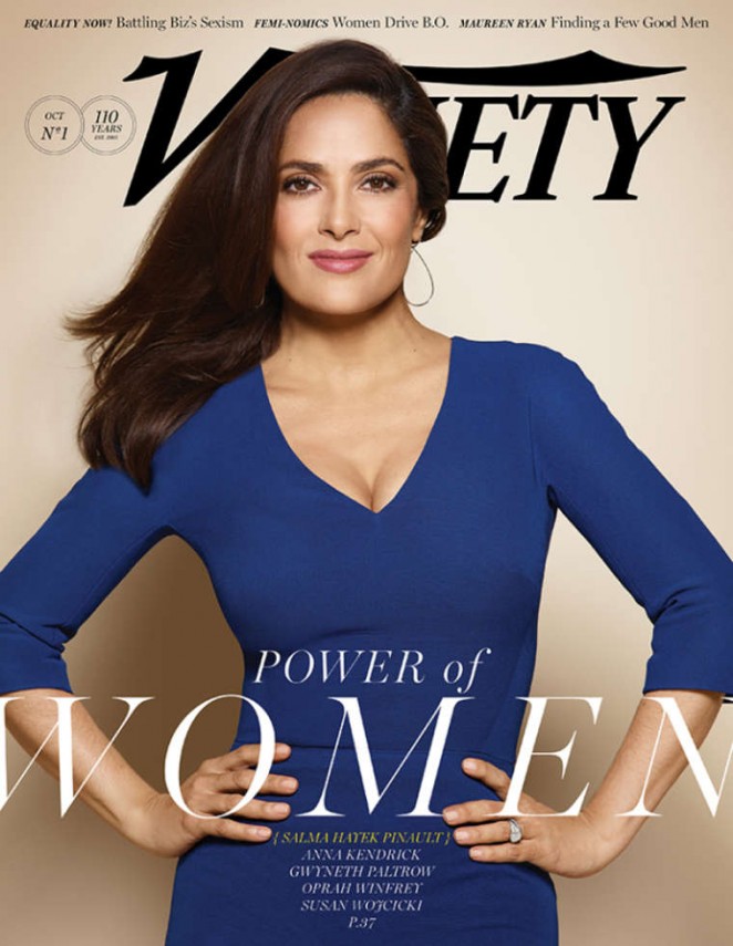 Salma Hayek - Power Of Women Variety Magazine (October 2015)