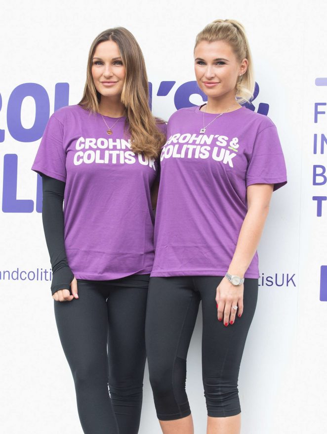 Sam and Billie Faiers - Launch WALK IT London for Crohn’s and Colitis UK in London