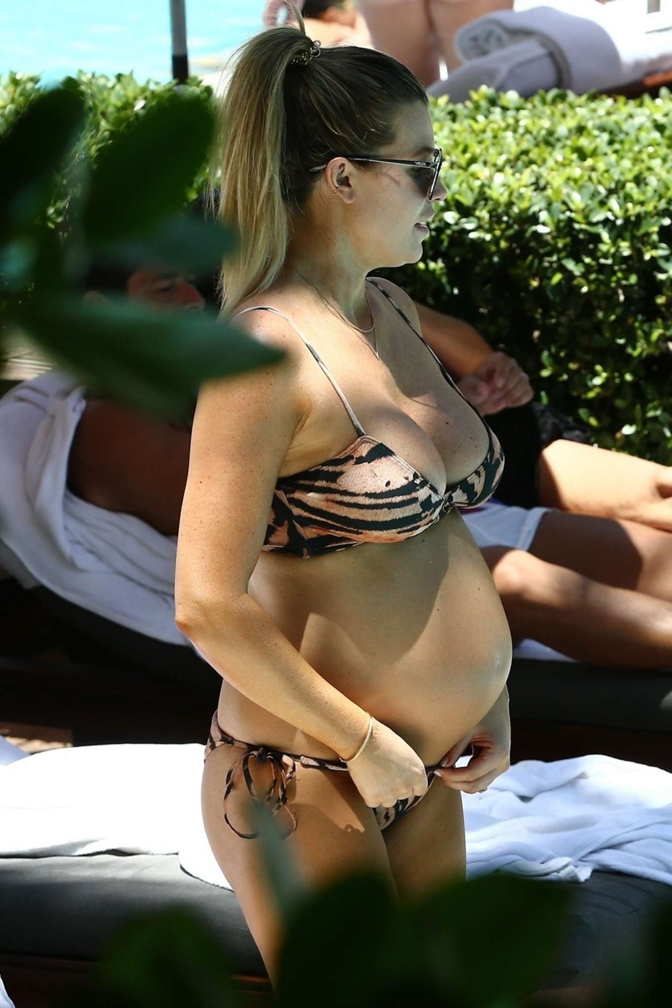 Samantha Hoopes in Bikini in Miami