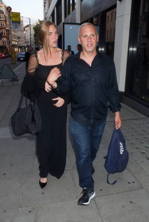 Samantha Janus - Out in Mayfair in London