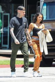 Sami Miro with her boyfriend out in Los Angeles