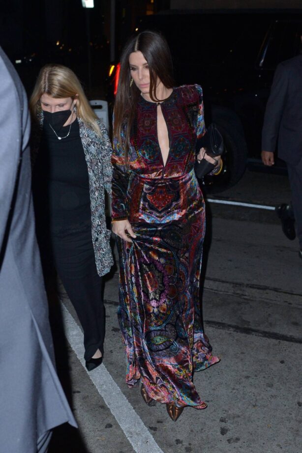 Sandra Bullock - Arrives for 'The Lost City' Premiere Afterparty in West Hollywood