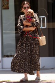 Sandra Bullock in Long Dress - Out in LA