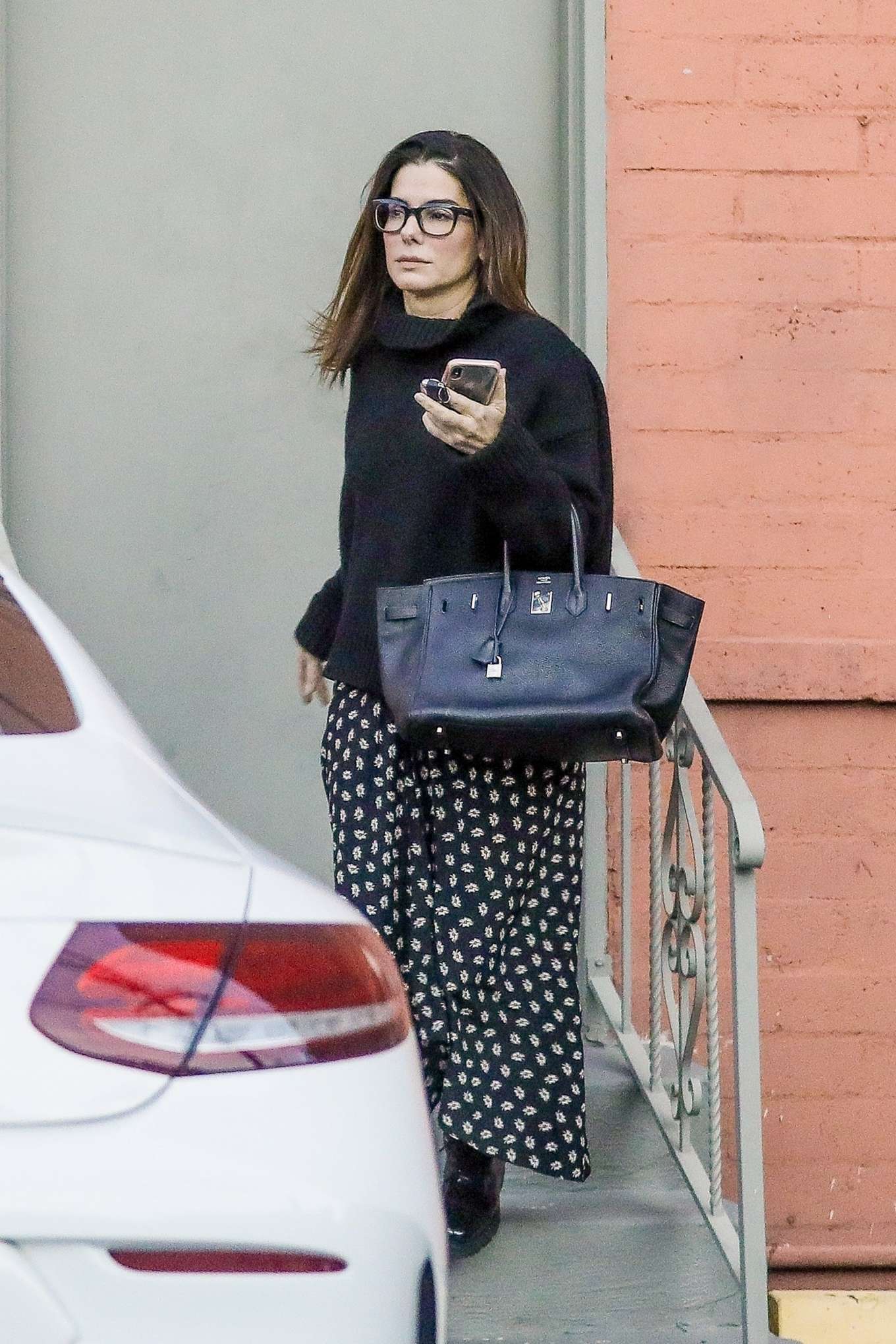 Sandra Bullock 2019 : Sandra Bullock – Leaving a business meeting in Beverly Hills-10