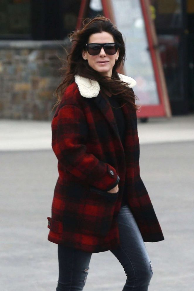 Sandra Bullock Out Shopping in Los Angeles