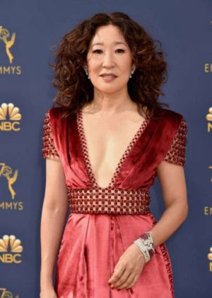 Sandra Oh - 2018 Emmy Awards in LA