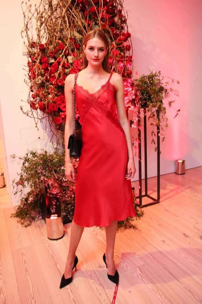 Sanne Vloet - Giorgio Armani 'Si Passione' Fragrance and Vogue Launch in NY