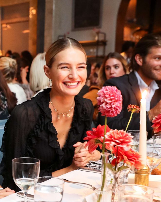 Sanne Vloet - Zimmermann Celebrates Spring 2019 Pre-Show Dinner in NY