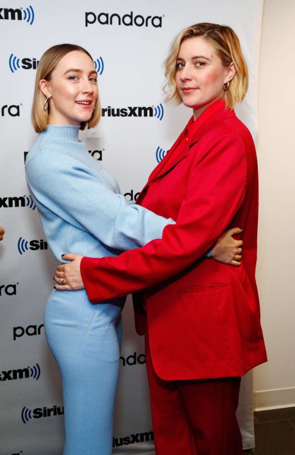 Saoirse Ronan and Florence Pugh - SiriusXM' Town Hall With Little Women in NYC