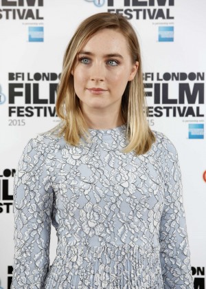Saoirse Ronan - 'Brooklyn' Photocall during the BFI London Film Festival in London