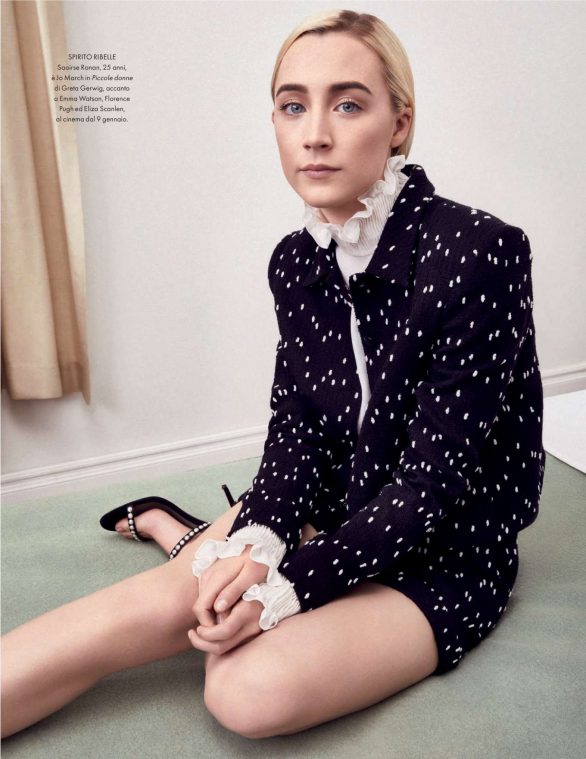 Saoirse Ronan - Elle Italy Magazine (January 2020)