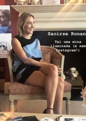 Saoirse Ronan - Interview for Calvin Klein Women in NYC