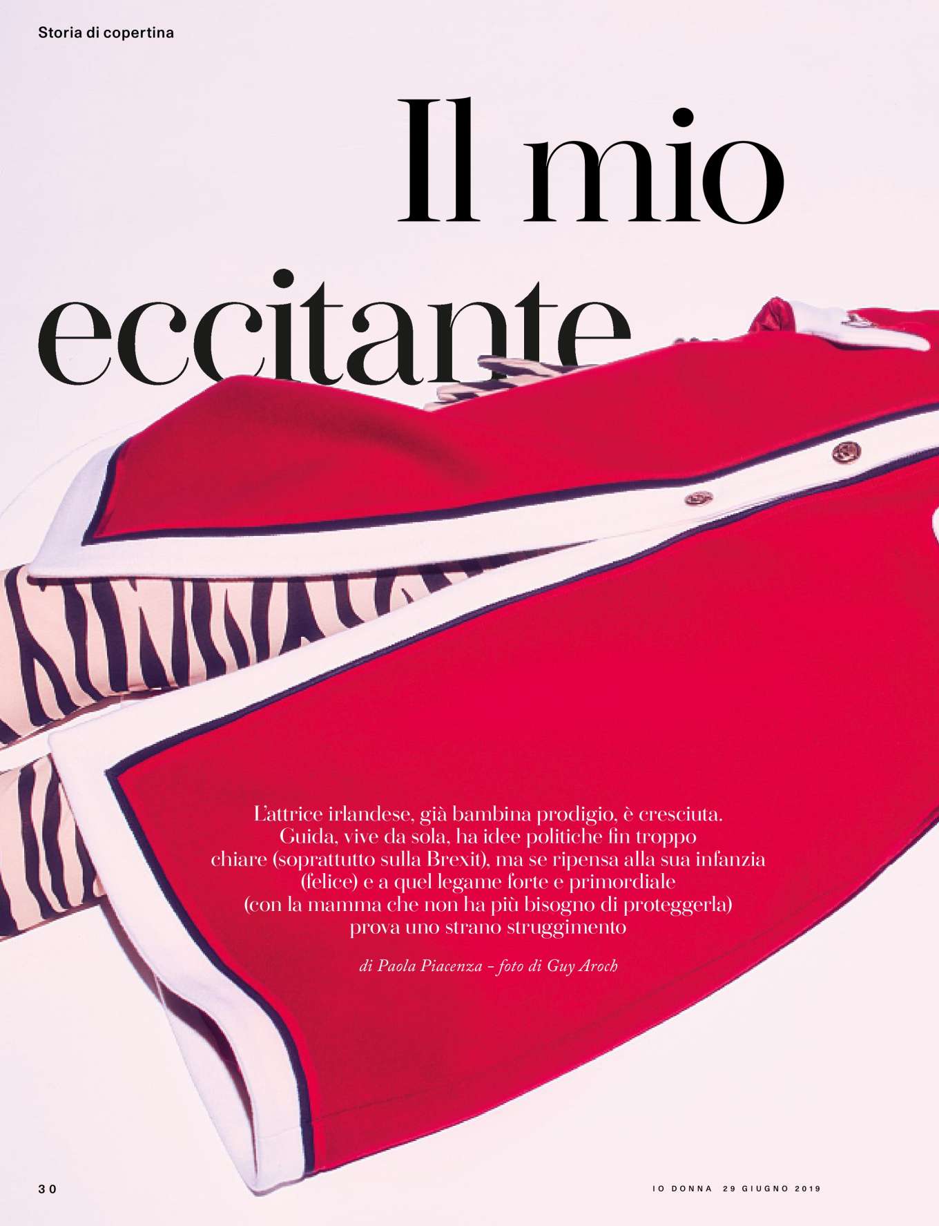 Saoirse Ronan â€“ Io Donna del Corriere della Sera Magazine (June 2019)