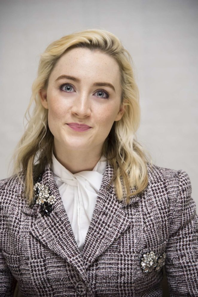 Saoirse Ronan - 'Lady Bird' Press Conference in Beverly Hills