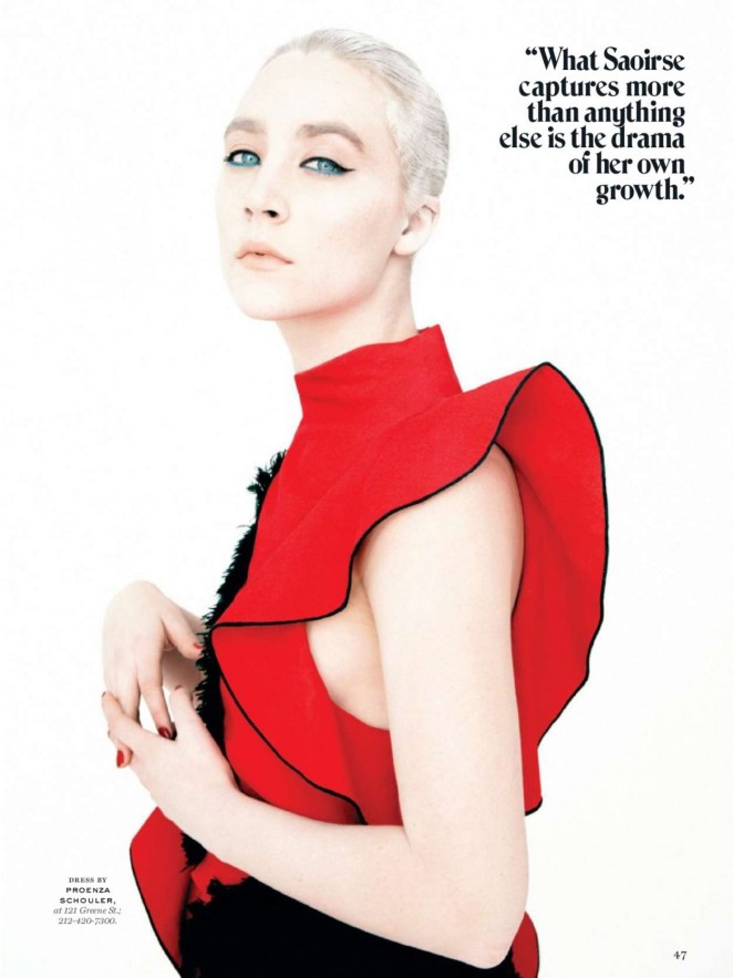 Saoirse Ronan - New York Magazine (February 2016)