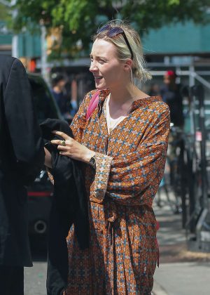 Saoirse Ronan out in New York City