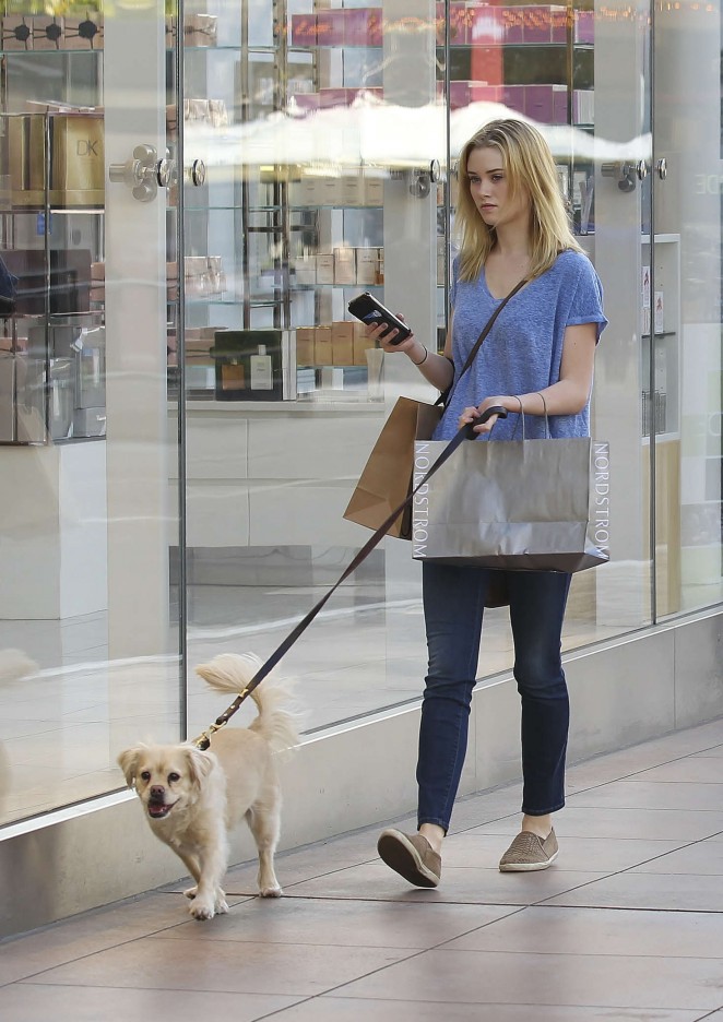 Sara Paxton - Walks her dog in West Hollywood