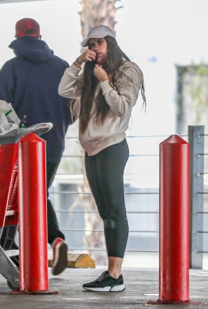 Sara Sampaio - Shopping candids at a Target store in West Hollywood
