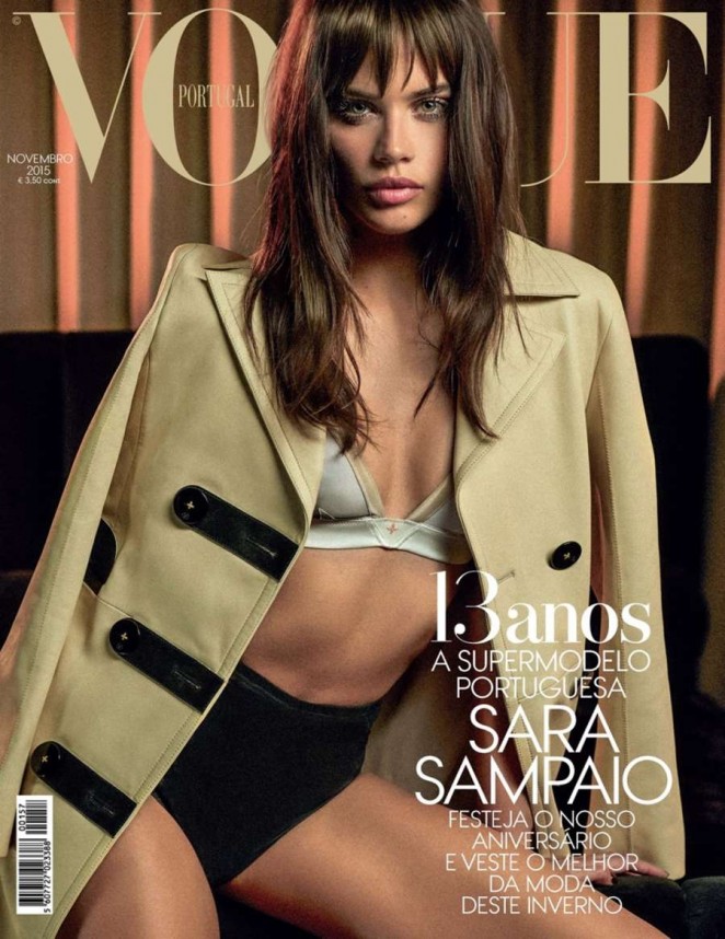 Sara Sampaio - Vogue Portugal Cover ( November 2015)