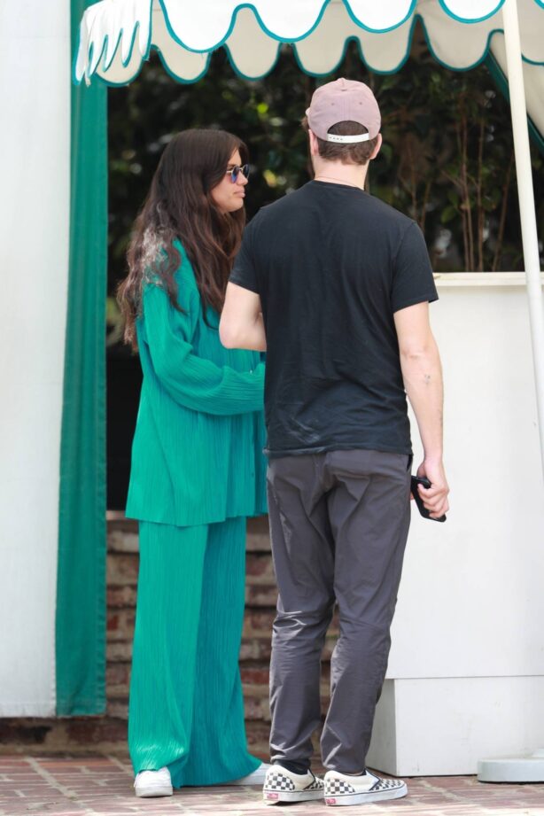 Sara Sampaio - With boyfriend Zac Frognowski at the San Vicente Bungalows in West Hollywood