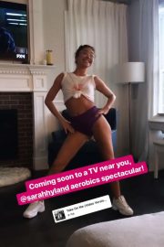 Sarah Hyland - Aerobics - Social Media Pics