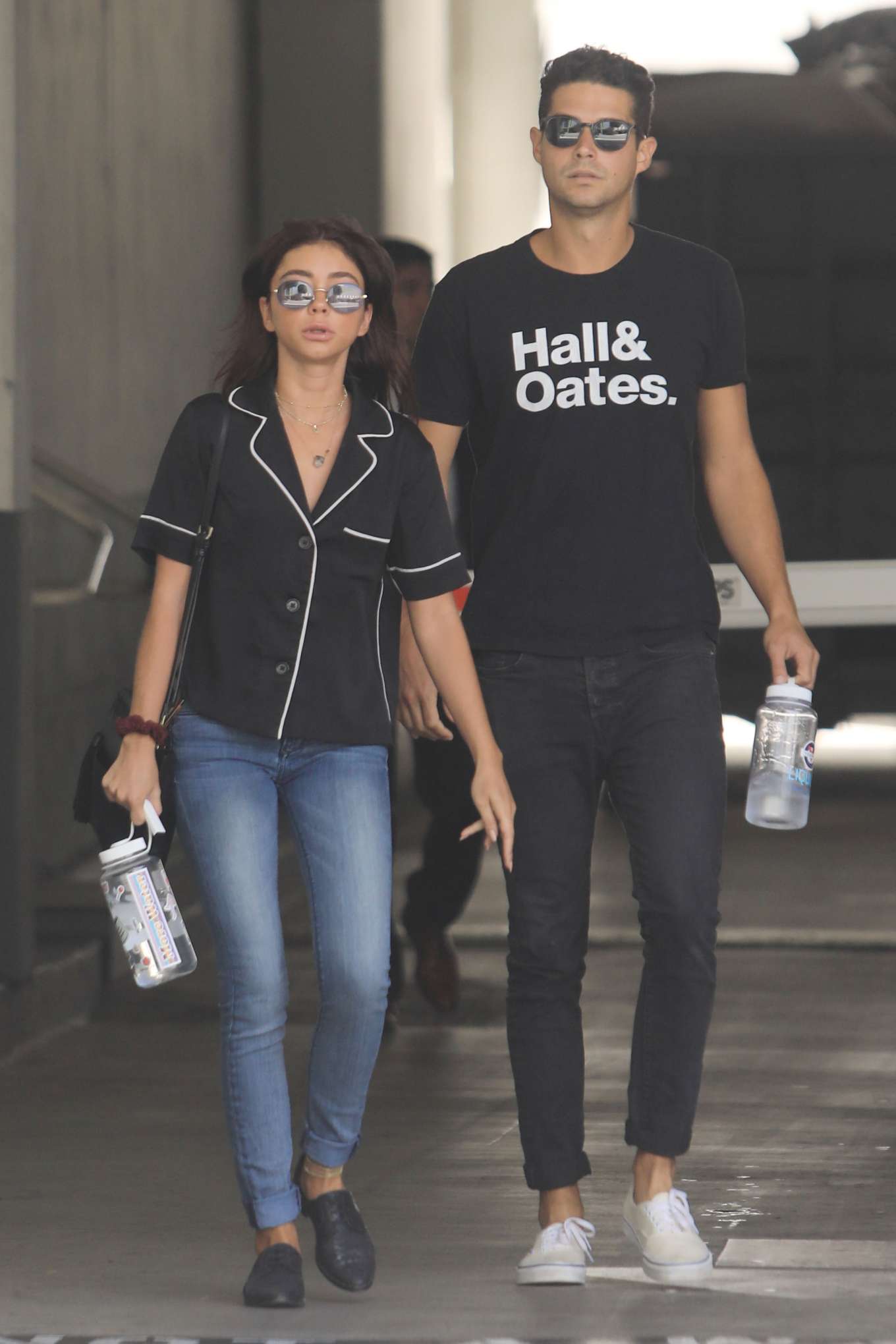 Sarah Hyland at a doctors office building in Beverly Hills