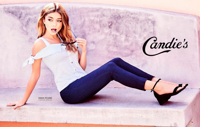 Sarah Hyland - Candies Spring Collection 2017 adds