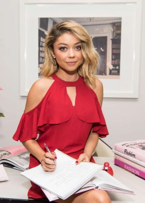 Sarah Hyland - Celebrates Back to School Fashion with Candie's in West Hollywood