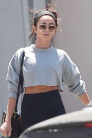 Sarah Hyland - Hits pilates class in Los Angeles