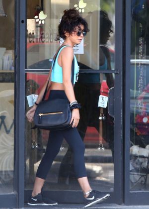 Sarah Hyland in Workout Gear - Out in Studio City