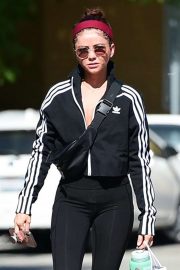 Sarah Hyland - Leaving workout at Shape House in Studio City