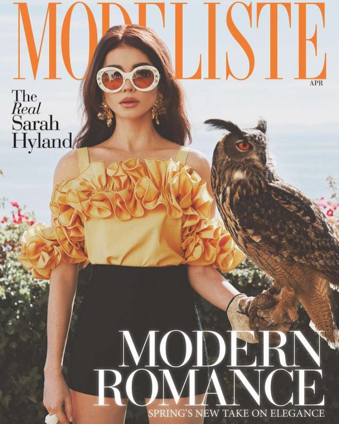 Sarah Hyland - Modeliste Cover Magazine (April 2018)