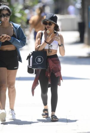 Sarah Hyland - Seen after a workout in Los Angeles