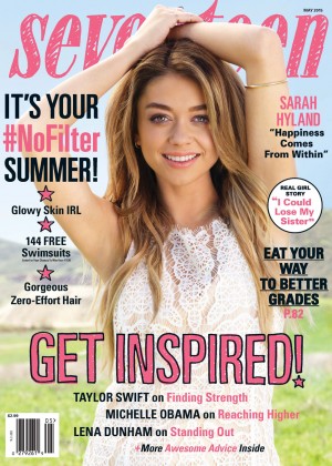 Sarah Hyland - Seventeen Magazine (May 2015)