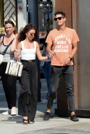 Sarah Hyland - Shopping candids in Beverly Hills