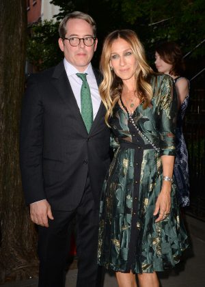 Sarah Jessica Parker with her husband out in New York