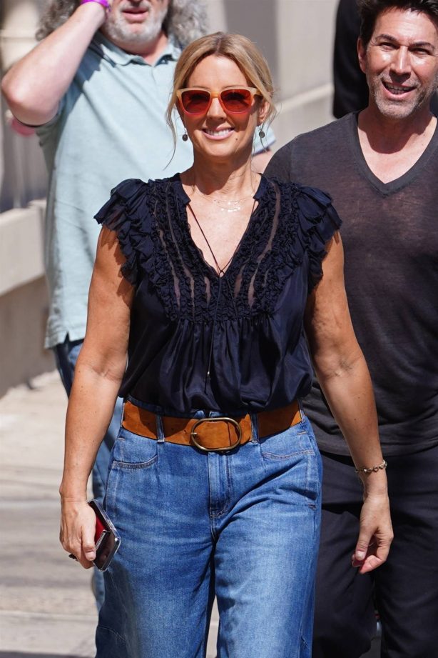 Sarah Mclachlan - Leaves The Jimmy Kimmel Live! In Hollywood