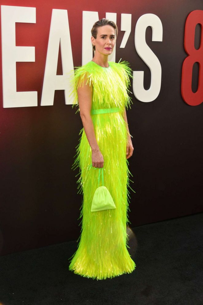 Sarah Paulson - Red carpet at Ocean’s 8 Premiere In New York