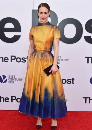 Sarah Paulson - 'The Post' Premiere in Washington