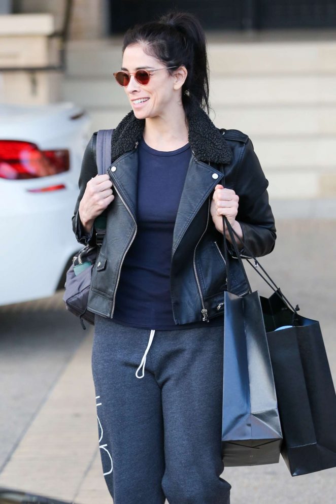 Sarah Silverman at Barney's New York in Beverly Hills